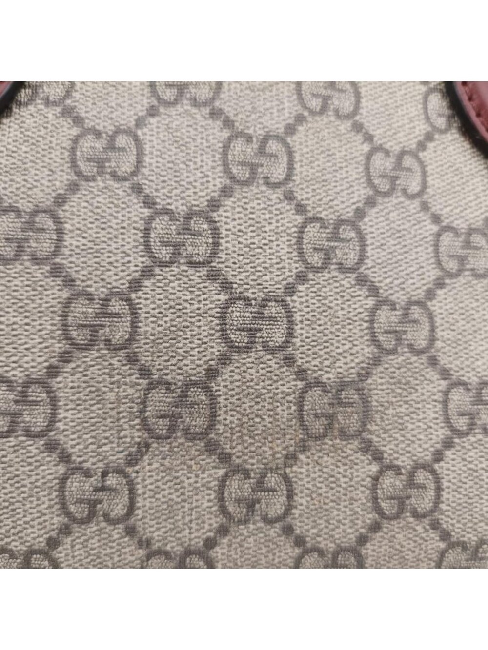 Gucci GG Supreme Beige Brown Leather - Picture 14 of 16
